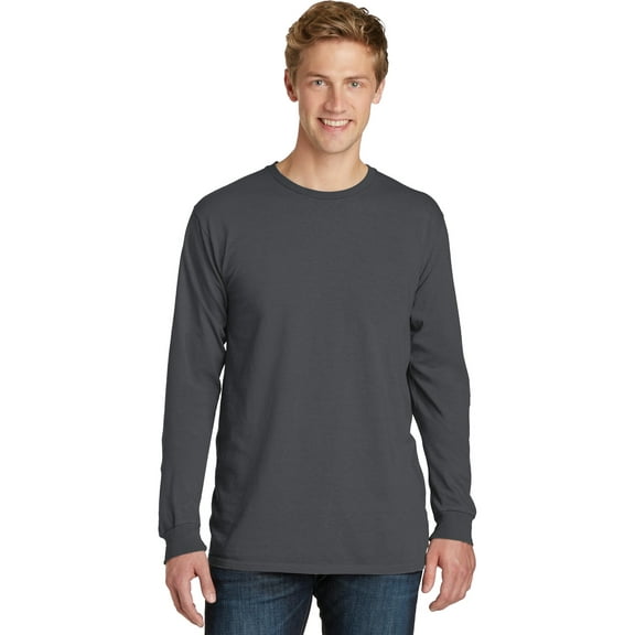Port & Company Beach Wash Garment-Dyed Long Sleeve Tee