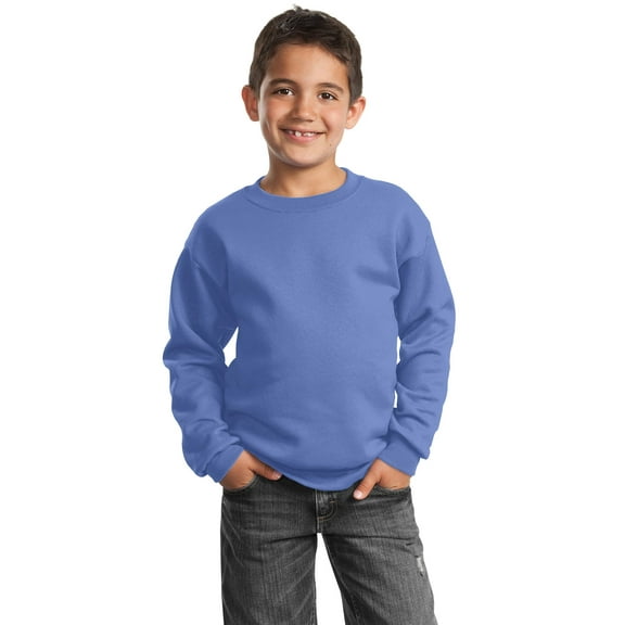 Port & Company Boys' Crewneck Sweatshirt