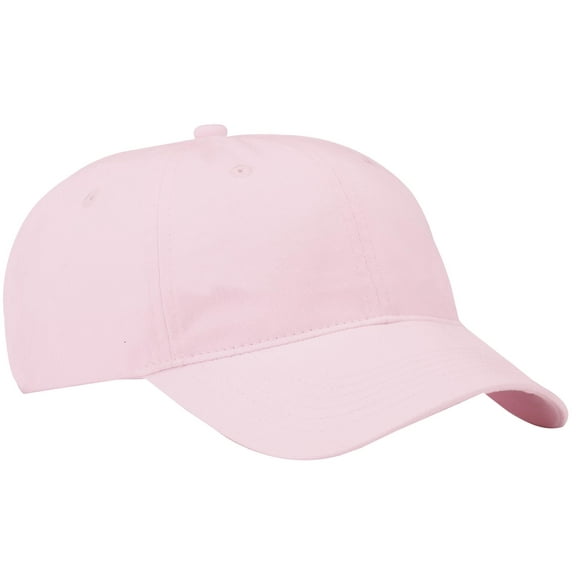 Port & Company Brushed Twill Low Profile Cap-One Size (Light Pink)