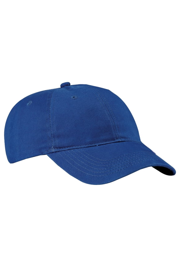 Port & Company Brushed Twill Low Profile Cap-One Size (Royal)