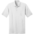 thumbnail image 1 of Port & Company Collared Shirt KP55P Men's 5.5-Ounce Jersey Knit Pocket Polo, 1 of 6