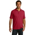 thumbnail image 1 of Port & Company Core Blend Jersey Knit Polo-L (Red), 1 of 6