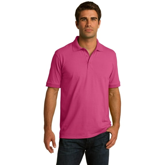 Port & Company Core Blend Jersey Knit Polo-XL (Sangria)