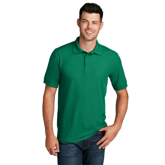 Port & Company Core Blend Pique Polo-3XL (Kelly)