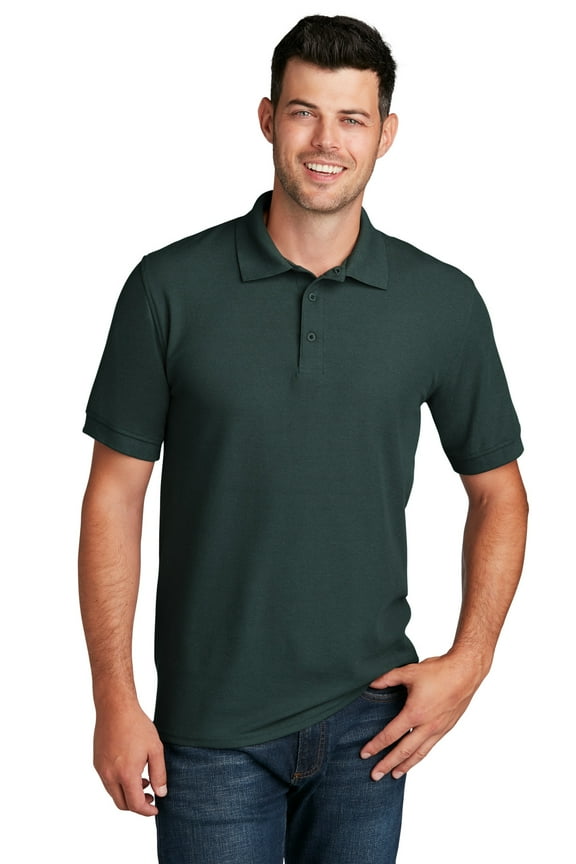 Core Blend Pique Polo-L (Dark Green)