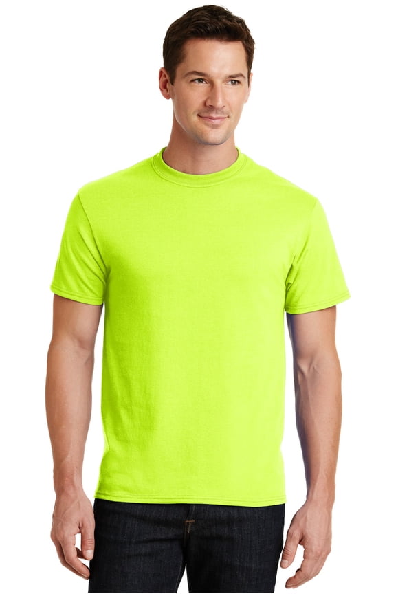 mpany - Core Blend Tee. Pc55 , PC55 , Safety Green , Large