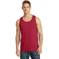 thumbnail image 1 of Port & Company Core Cotton Tank Top-2XL (Red), 1 of 6
