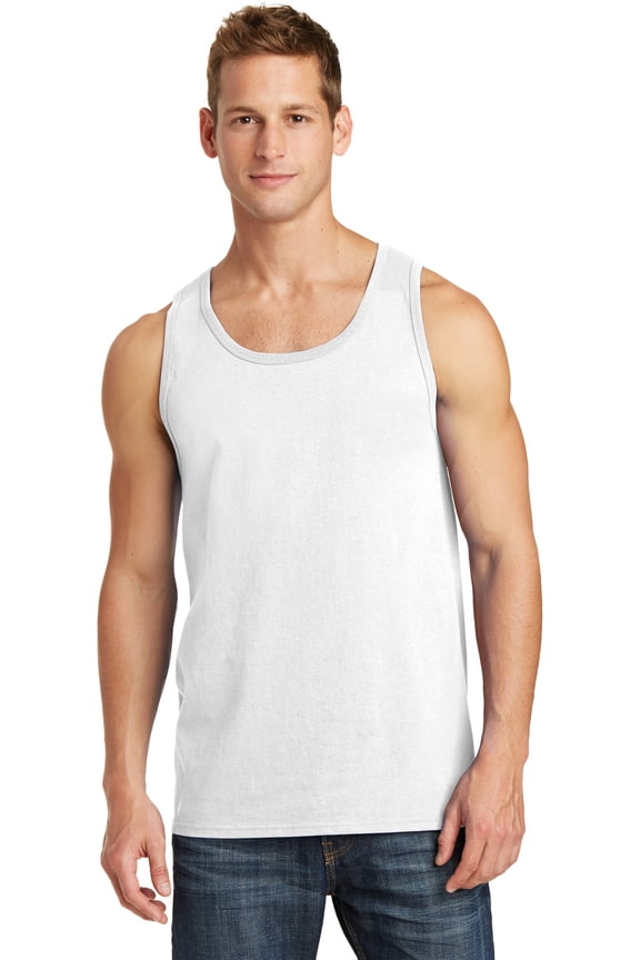 mpany Core Cotton Tank Top-L (White)