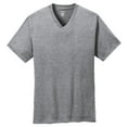 thumbnail image 1 of Port & Company Core Cotton V Neck Tee-M (Athletic Heather), 1 of 3