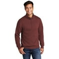 thumbnail image 1 of Port & Company Core Fleece 1/4-Zip Pullover Sweatshirt Pc78q, 1 of 1