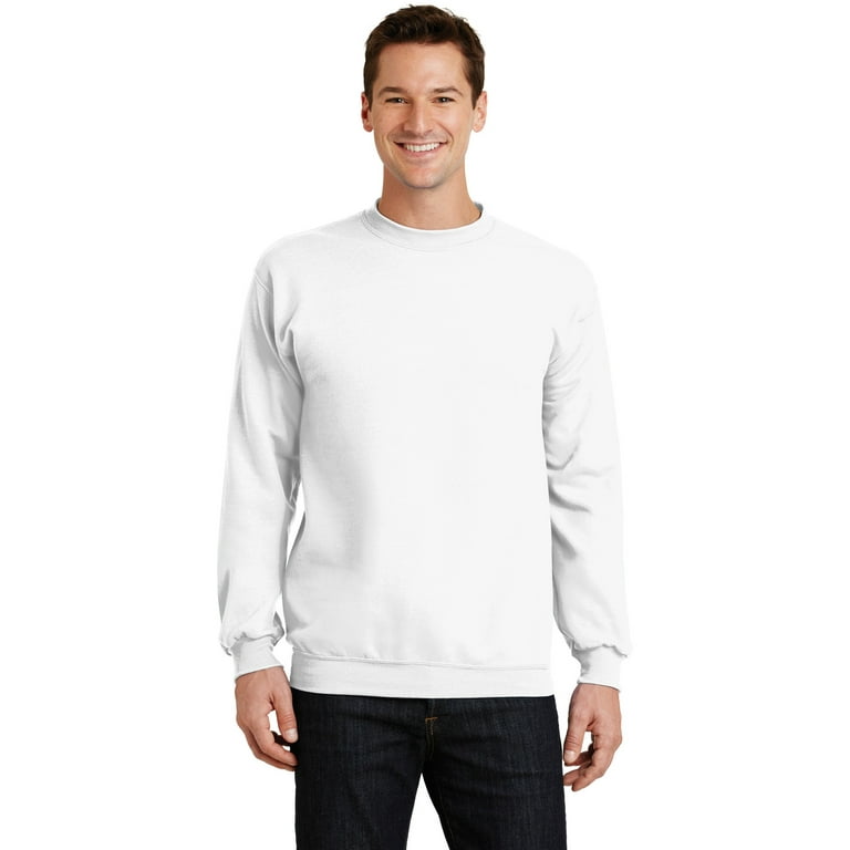 White hot sale company sweatshirt