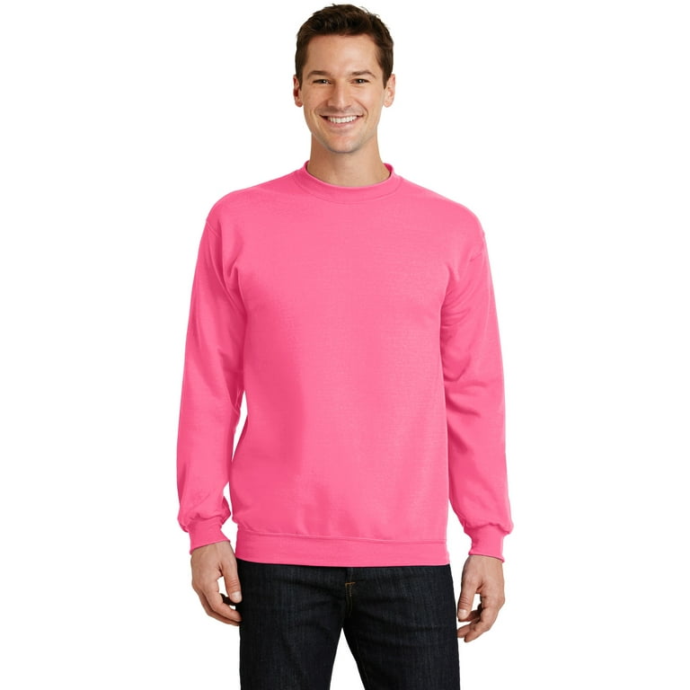 Fluorescent discount pink sweatshirt