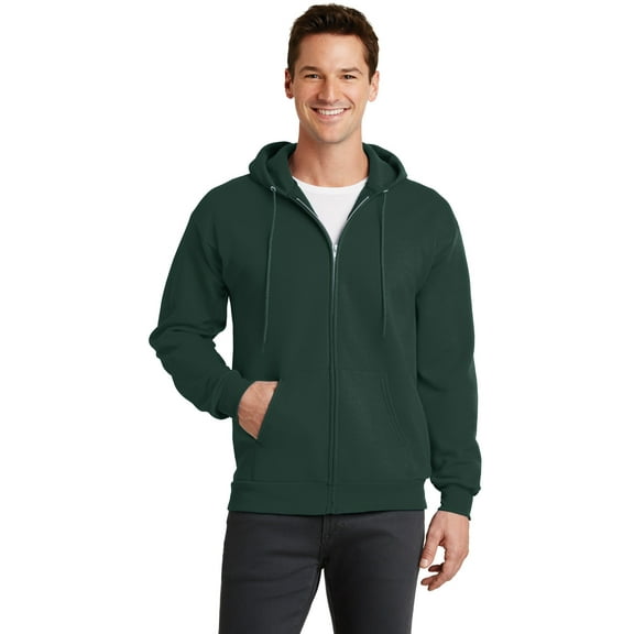 Port & Company ® - Core Fleece Full-Zip Hooded Sweatshirt. PC78ZH