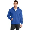thumbnail image 1 of Port & Company - Core Fleece Full-Zip Hooded Sweatshirt. Pc78zh, 1 of 1