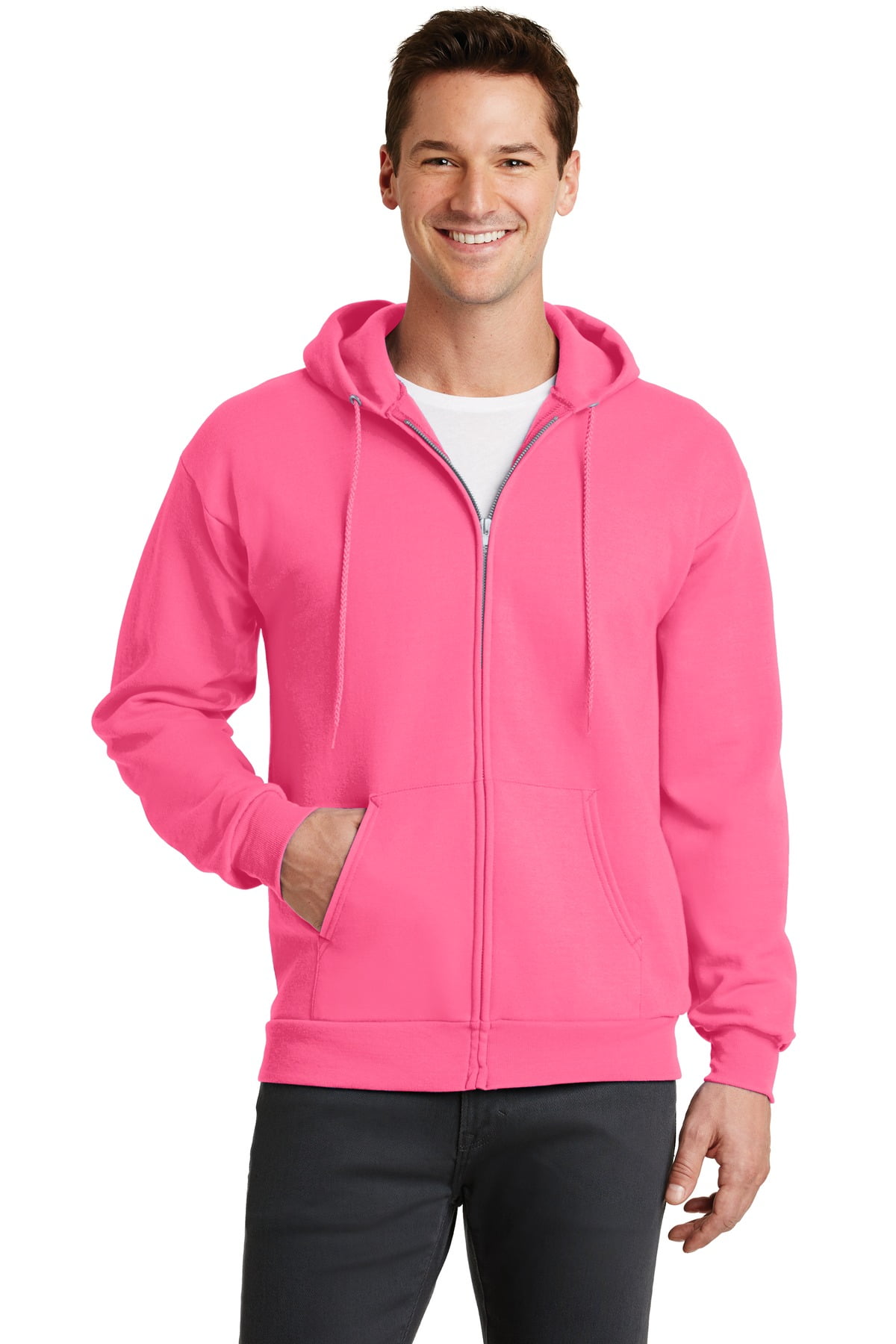 Port & Company Essential Fleece Full-Zip Hooded Sweatshirt, Product