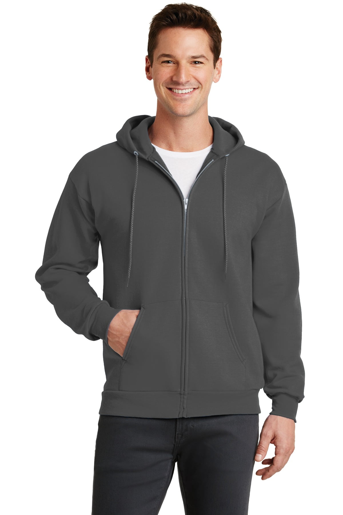 Port & Company - Core Fleece Full-Zip Hooded Sweatshirt