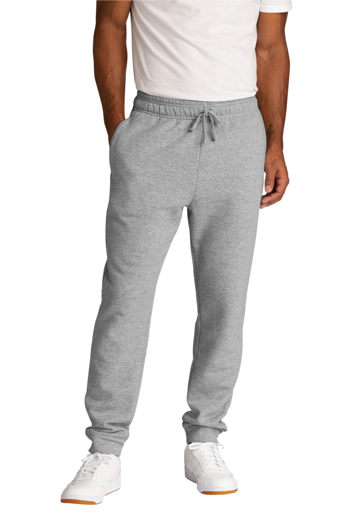 ★Porta★ SWEAT JOGGER PANTS CHARCOAL 23SS011 Port & Company Core Fleece Jogger. PC78J - Comfort Cotton