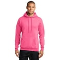 thumbnail image 1 of Port & Company Core Fleece Pullover Hooded Sweatshirt-4XL (Neon Pink), 1 of 2
