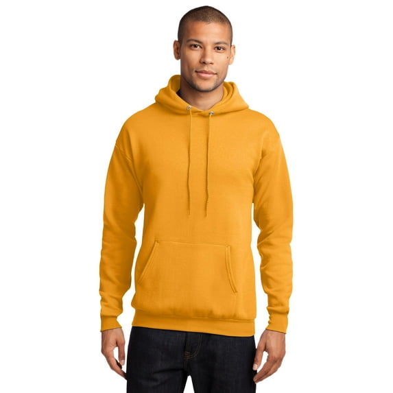 Port & Company Core Fleece Pullover Hooded Sweatshirt-M (Gold)