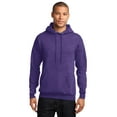 thumbnail image 1 of Port & Company Core Fleece Pullover Hooded Sweatshirt-M (Heather Purple), 1 of 6