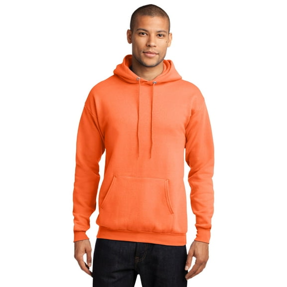 Port & Company - Core Fleece Pullover Hooded Sweatshirt. PC78H - 4XL Neon Orange