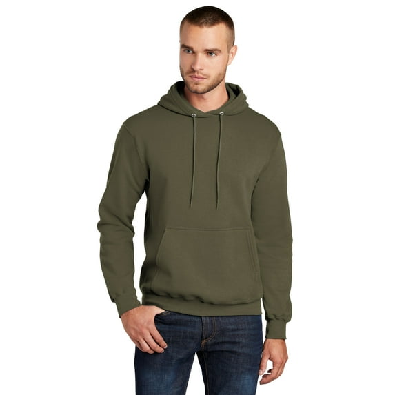 Port & Company Core Fleece Pullover Hooded Sweatshirt. PC78H