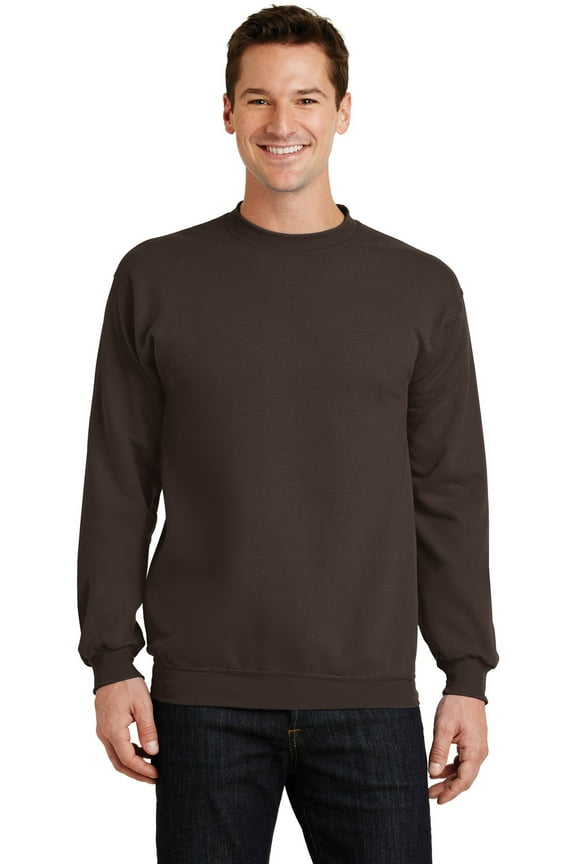 Crewneck Sweatshirt (PC78) Dark Chocolate Brown, S