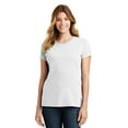 thumbnail image 1 of Port & Company Drapey Long Sleeve Tee (LPC450) White, M, 1 of 6
