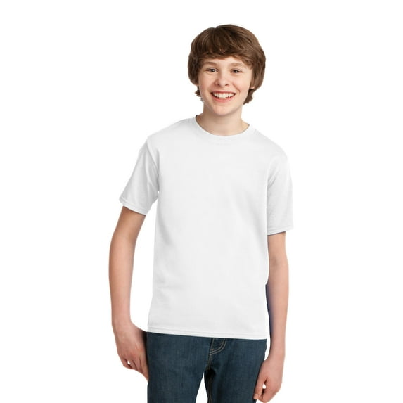 Port & Company Essential Cotton Crew Neck Short Sleeve T-Shirt (Boy's)