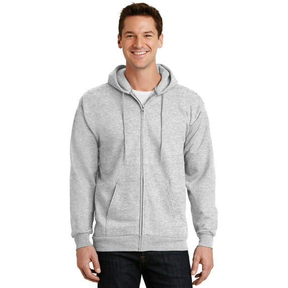 Port & Company ® - Essential Fleece Full-Zip Hooded Sweatshirt. PC90ZH