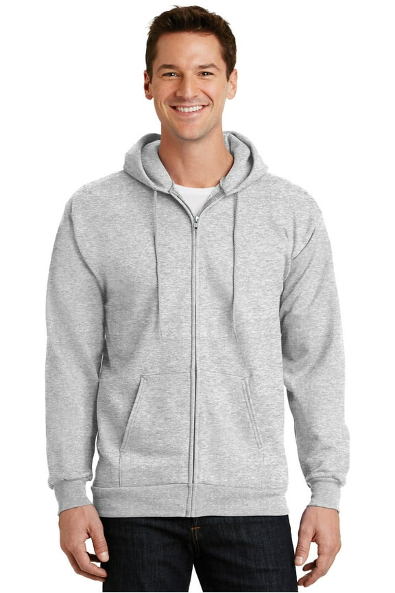 Essential Fleece Full-Zip Hooded Sweatshirt