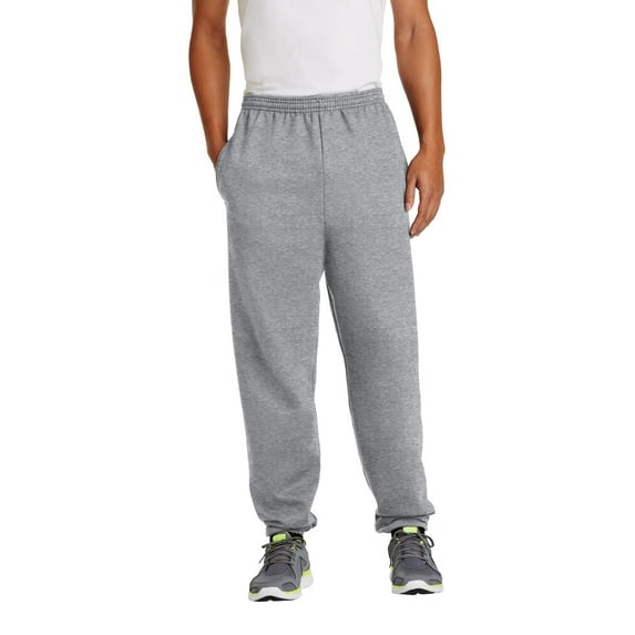 Port & Company Essential Fleece Sweatpant with Pockets-3XL (Athletic Heather)