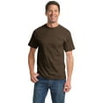 thumbnail image 1 of Port & Company Essential T-Shirt. Brown. S., 1 of 1