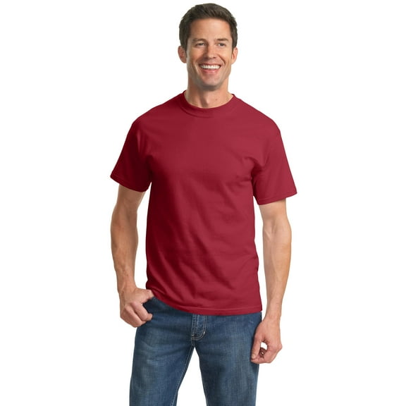 Port Company Essential T-Shirt Rich Red L.