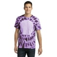 thumbnail image 1 of Port & Company Essential Window Tie-Dye Tee. Purple. M., 1 of 3