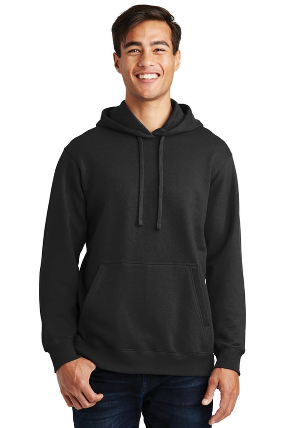 mpany Fan Favorite Fleece Pullover Hooded Sweatshirt-S (Jet Black)