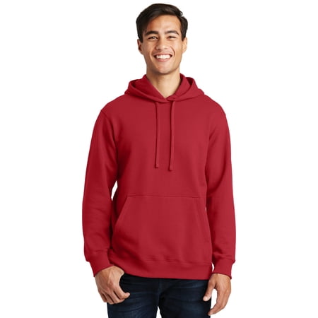 Port & Company Fan Favorite Fleece Pullover Hooded Sweatshirt-XS (Team Cardinal)