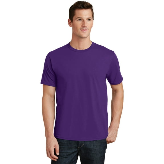 Port & Company Fan Favorite Tee-4XL (Team Purple)