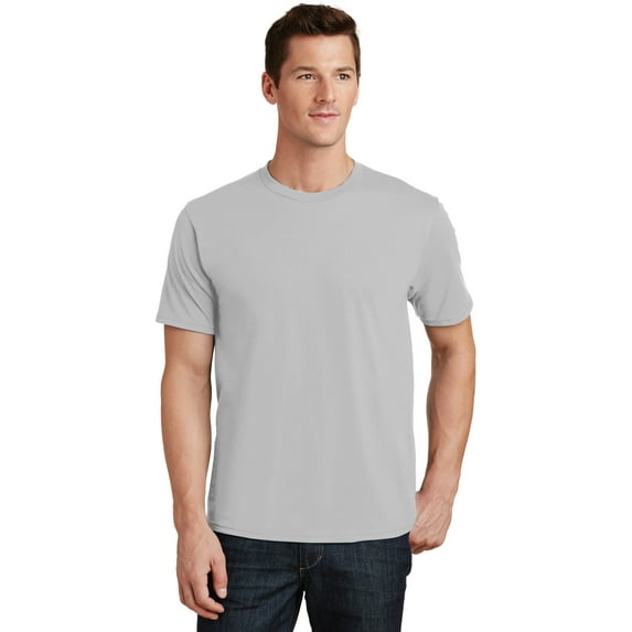 Port Company Fan Favorite Tee Pc450 Silver L