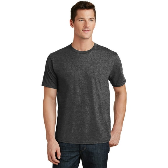 Port & Company Fan Favorite Tee-XL (Dark Heather Grey)