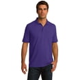 thumbnail image 1 of Port Company KP55 Men's Short Sleeve Polo Shirt - Purple - 6X-Large, 1 of 2