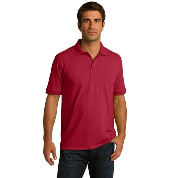 Port & Company KP55 Unisex Adult 5.5-Ounce Jersey Knit Polo Collared Shirt