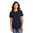 thumbnail image 1 of Port & Company LPC150 Ladies Ring Spun Cotton Tees, Navy - Extra Small, 1 of 2
