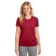 thumbnail image 1 of Port & Company LPC380 Ladies Performance Tee, Red, S, 1 of 1