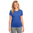 thumbnail image 1 of Port Company LPC380 Ladies Polyester T-Shirt - Royal - 3X-Large, 1 of 2