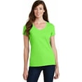 thumbnail image 1 of Port & Company Ladies Fan Favorite V-Neck Tee, 1 of 1