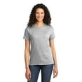 thumbnail image 1 of Port & Company Ladies 100% Cotton Essential T-Shirt. Ash. XL., 1 of 1