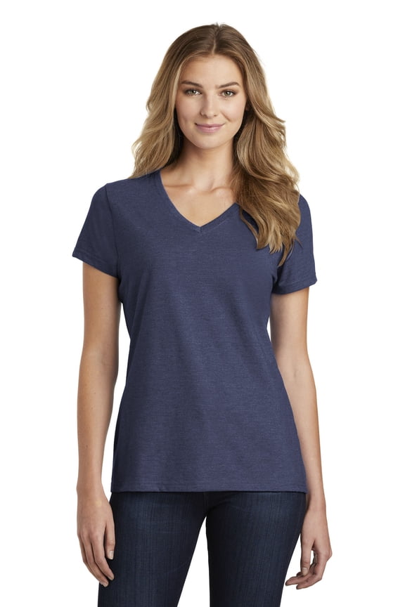 mpany Ladies 3 Pack Bundle Fan Favorite Blend V-Neck Tee, Multipack (Sizes XS - 4XL)