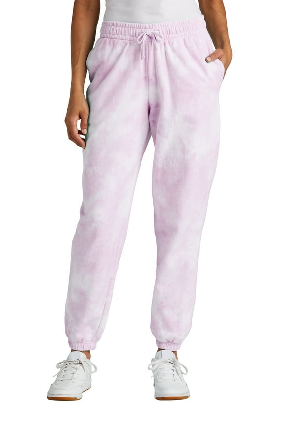 Ladies Beach Wash Cloud Tie-Dye Sweatpant LPC140P
