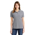 thumbnail image 1 of Port & Company Ladies Combed Ring Spun Pique Polo, 1 of 5